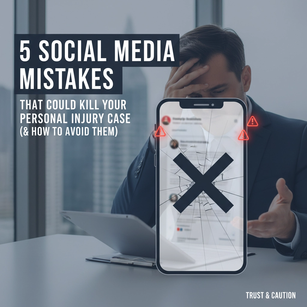 5 Social Media Mistakes That Could Kill Your Personal Injury Case (And How to Avoid Them)