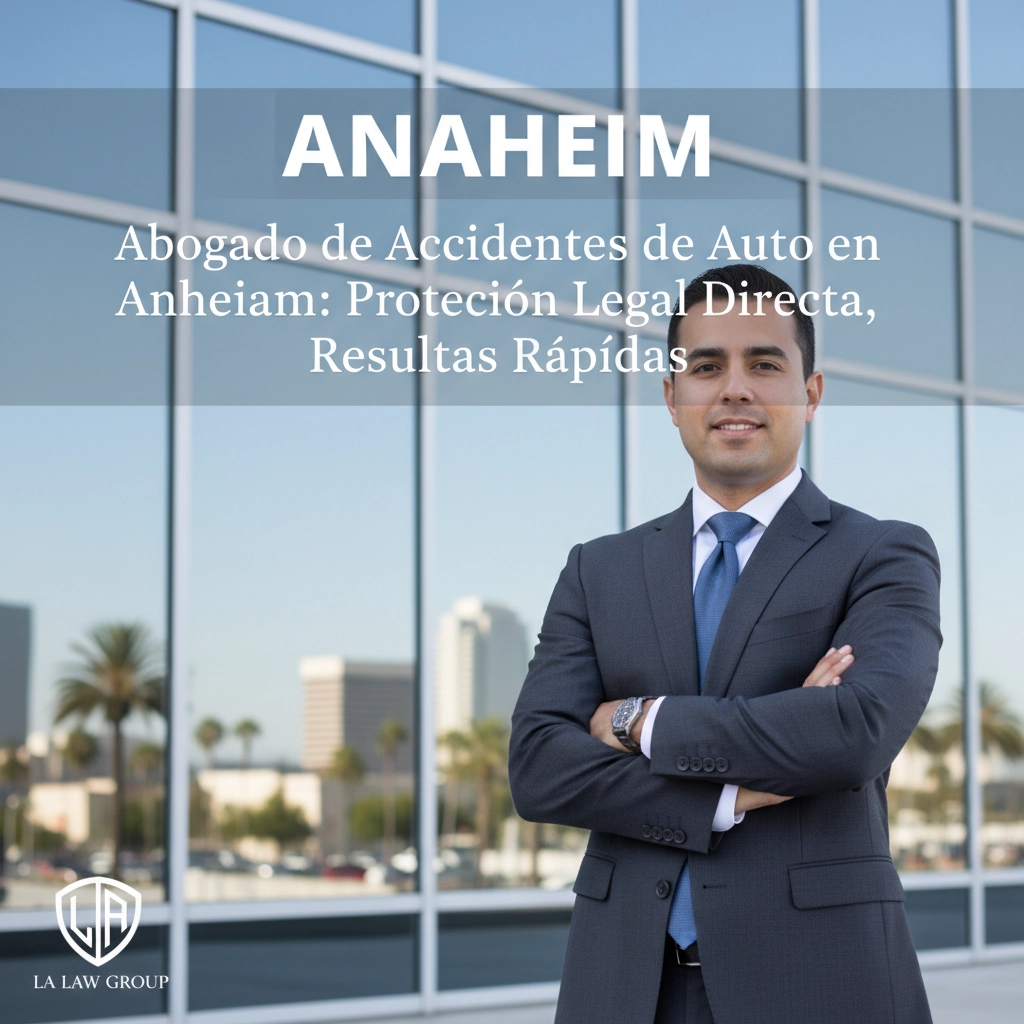 Abogado de Accidentes de Auto en Anaheim: Protección Legal Directa, Resultados Rápidos