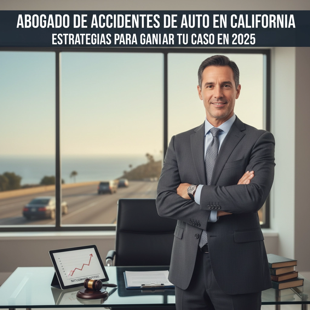 Abogado de Accidentes de Auto en California: Estrategias para Ganar tu Caso en 2025