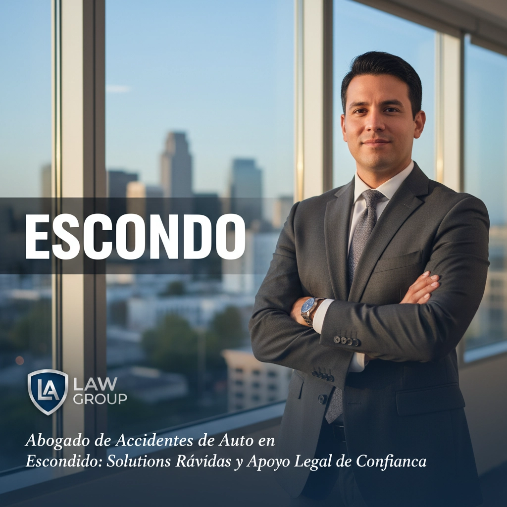 Abogado de Accidentes de Auto en Escondido: Soluciones Rápidas y Apoyo Legal de Confianza