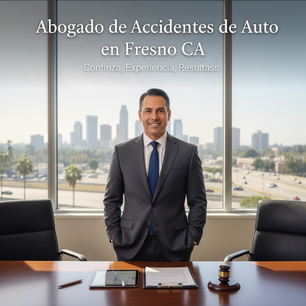Abogado de Accidentes de Auto en Fresno CA