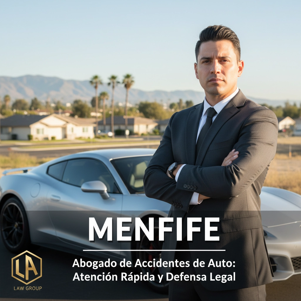 Abogado de Accidentes de Auto en Menifee: Atención Rápida y Defensa Legal