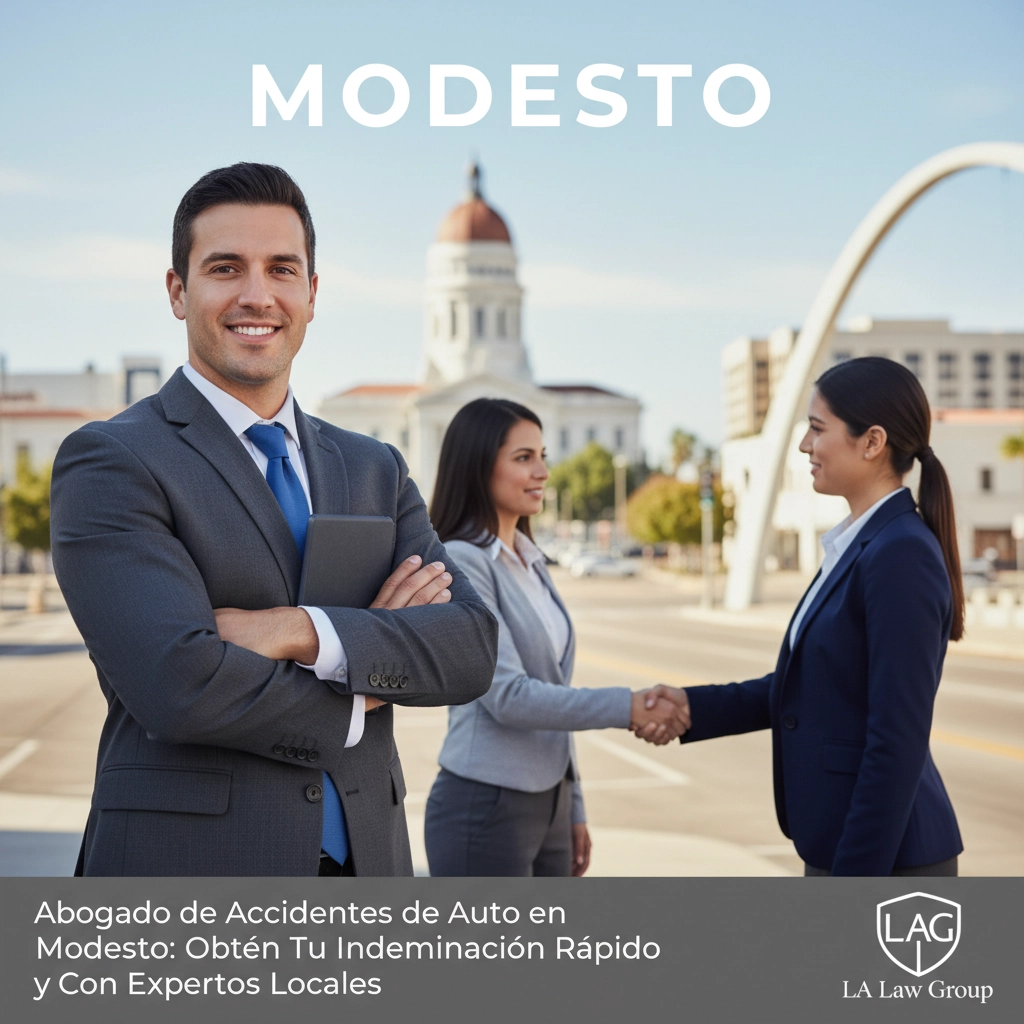 Abogado de Accidentes de Auto en Modesto: Obtén Tu Indemnización Rápido y Con Expertos Locales