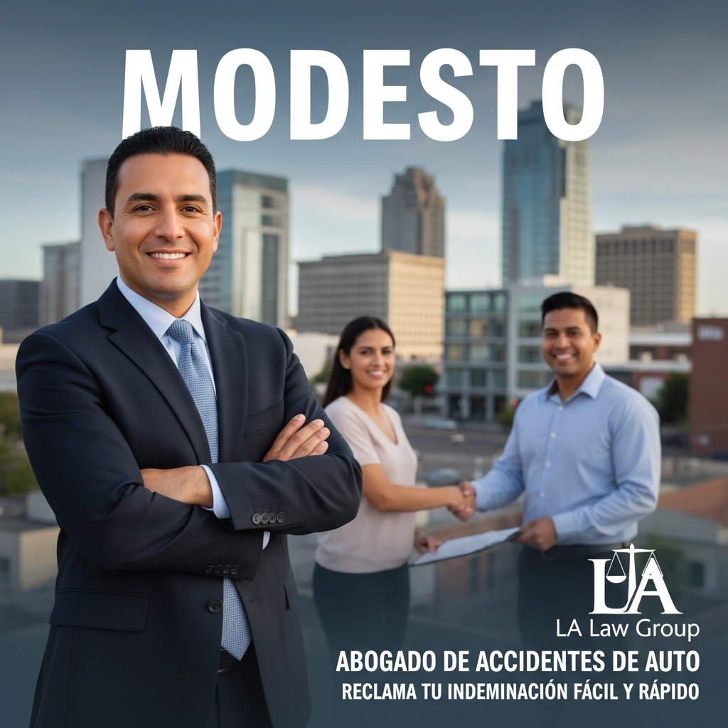 Abogado de Accidentes de Auto en Modesto: Reclama tu Indemnización Fácil y Rápido