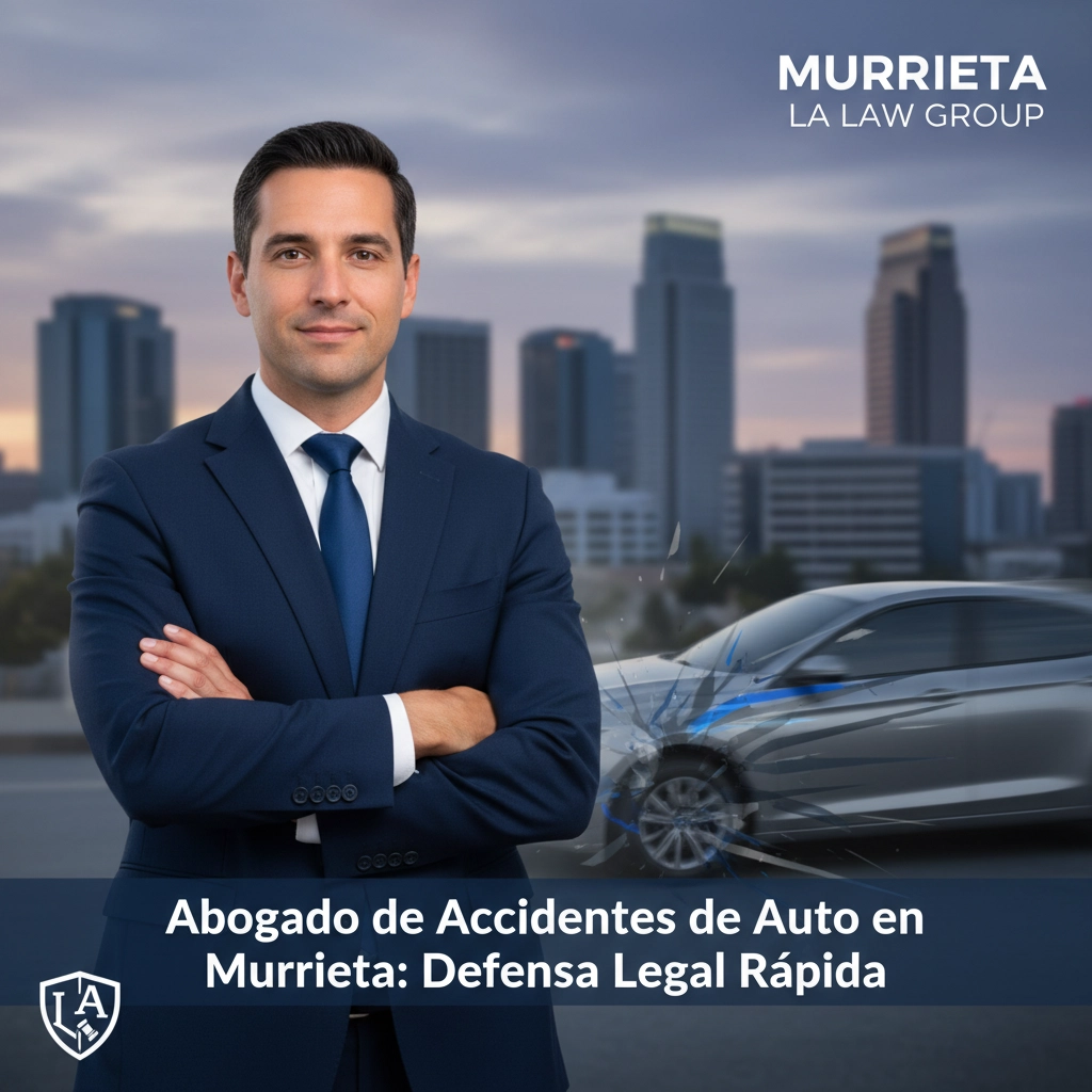 Abogado de Accidentes de Auto en Murrieta: Defensa Legal Rápida
