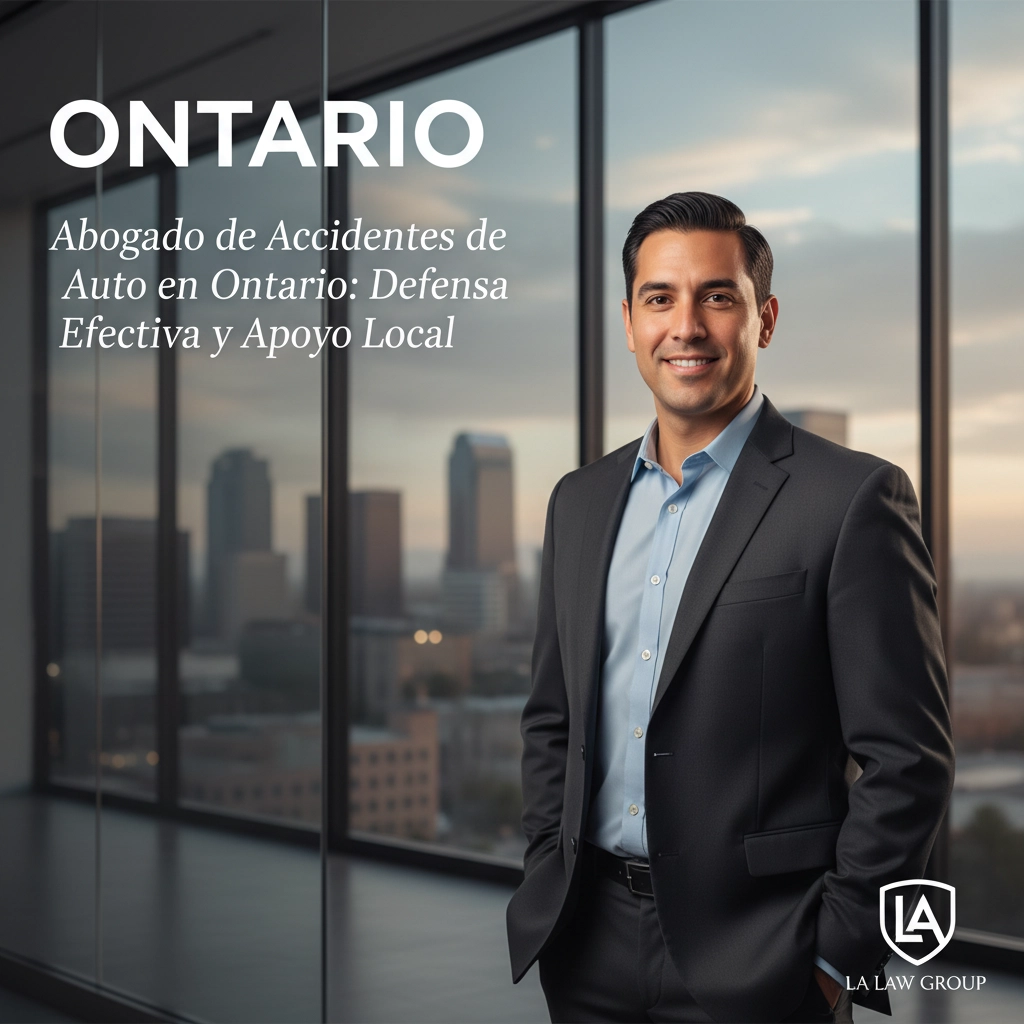 Abogado de Accidentes de Auto en Ontario: Defensa Efectiva y Apoyo Local