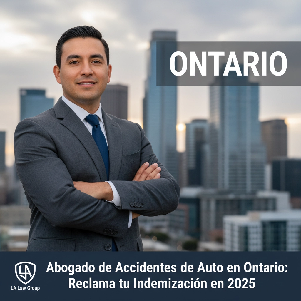 Abogado de Accidentes de Auto en Ontario: Reclama tu Indemnización en 2025