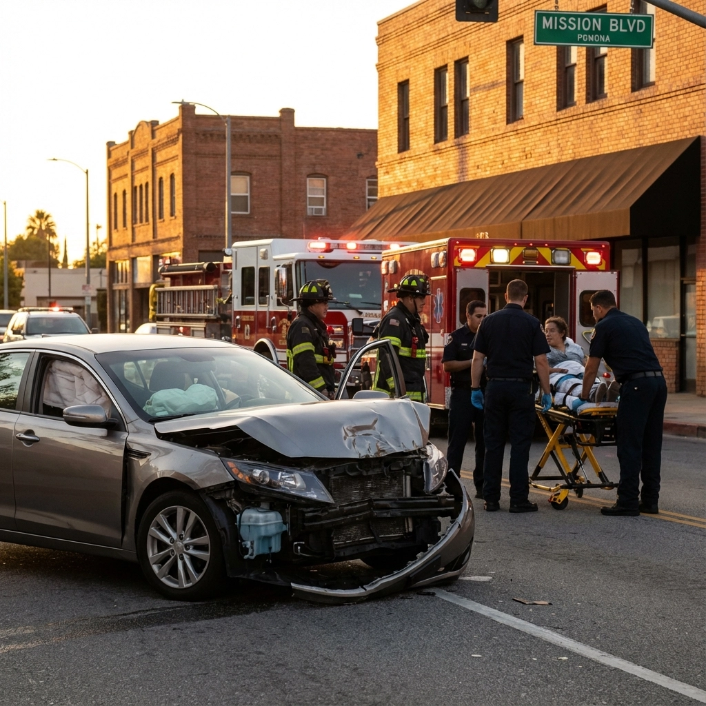 Abogado de Accidentes de Auto en Pomona