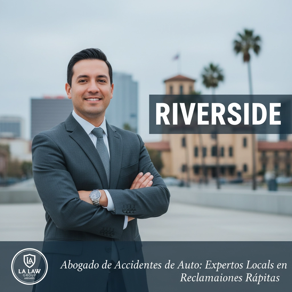 Abogado de Accidentes de Auto en Riverside: Expertos Locales en Reclamaciones Rápidas
