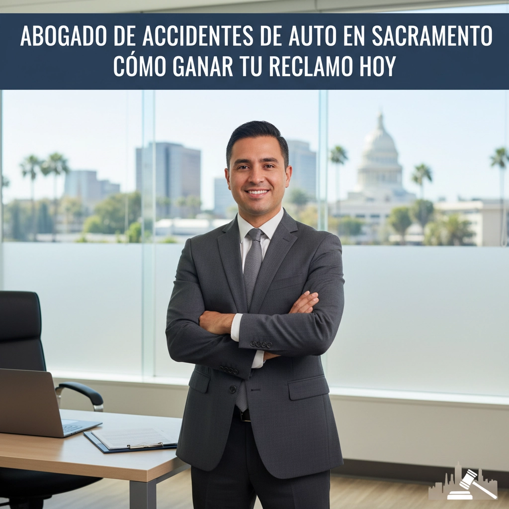 Abogado de Accidentes de Auto en Sacramento: Cómo Ganar tu Reclamo Hoy