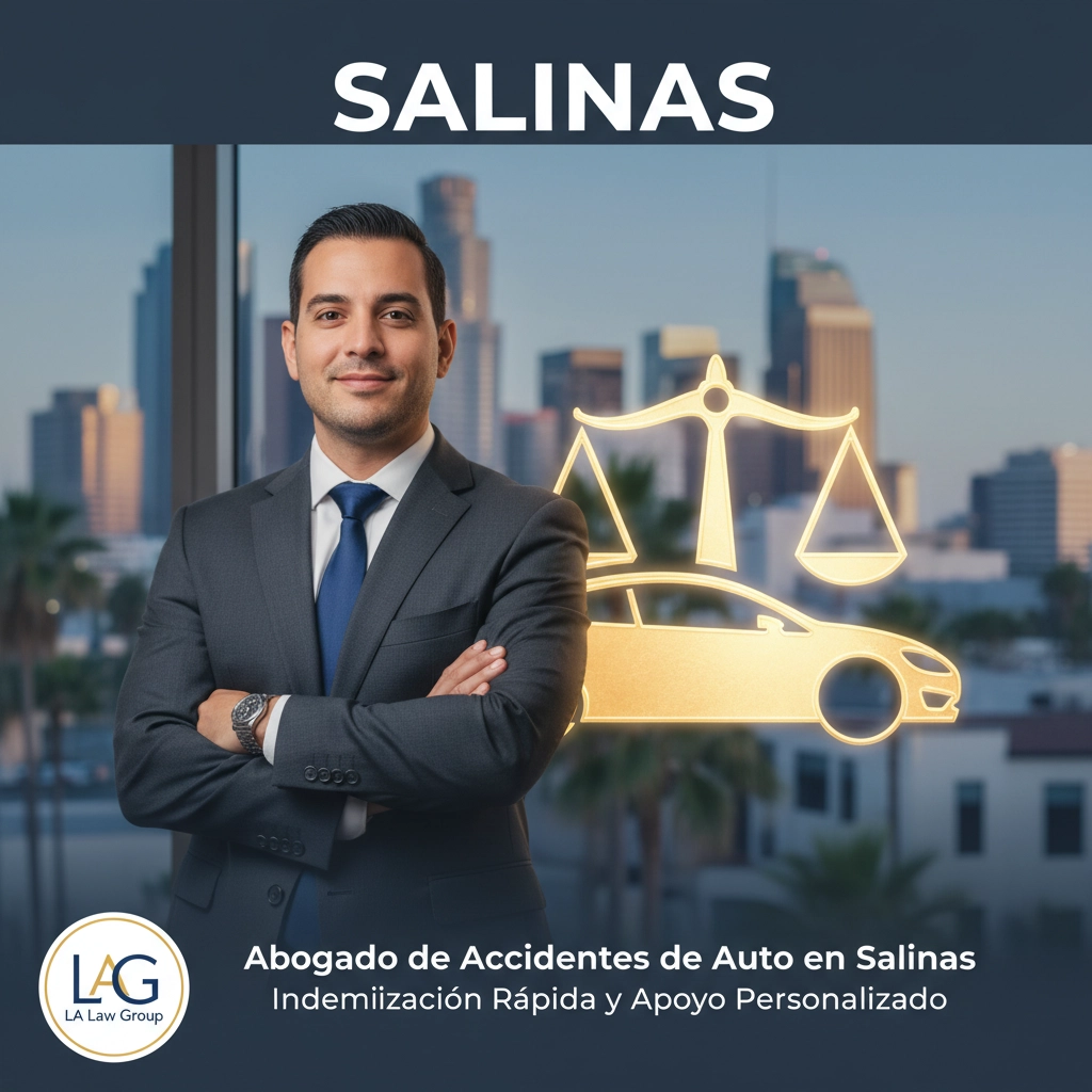 Abogado de Accidentes de Auto en Salinas: Indemnización Rápida y Apoyo Personalizado