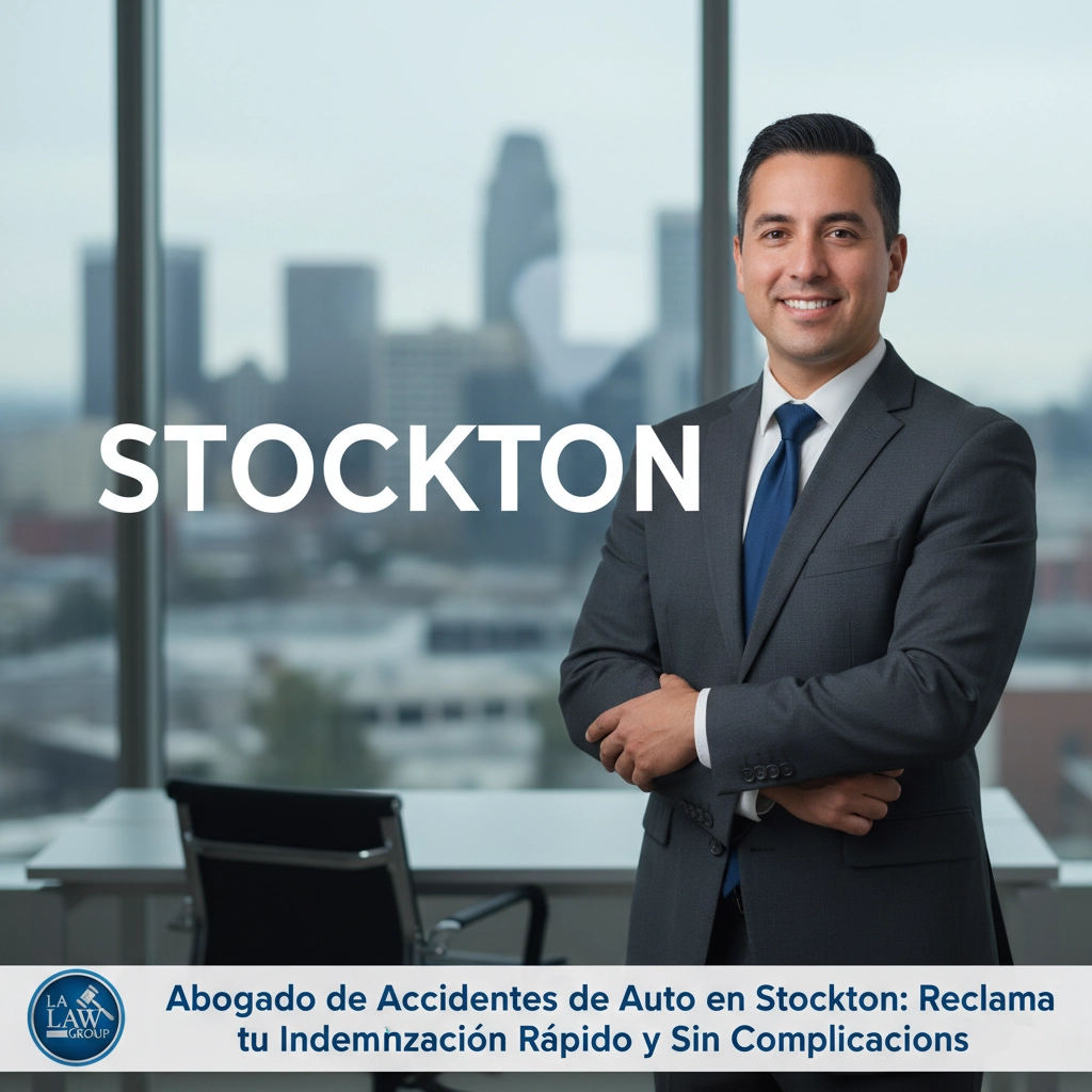 Abogado de Accidentes de Auto en Stockton: Reclama tu Indemnización Rápido y Sin Complicaciones