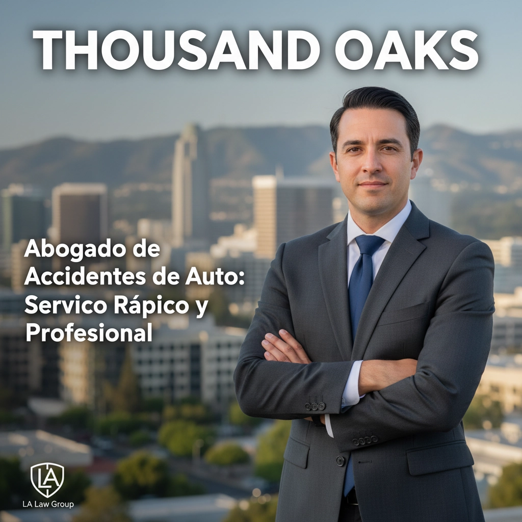 Abogado de Accidentes de Auto en Thousand Oaks: Servicio Rápido y Profesional