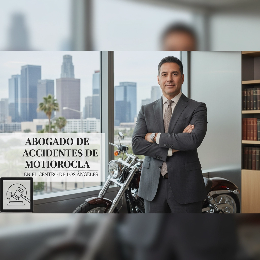 Abogado de Accidentes de Motocicleta en el Centro de Los Ángeles