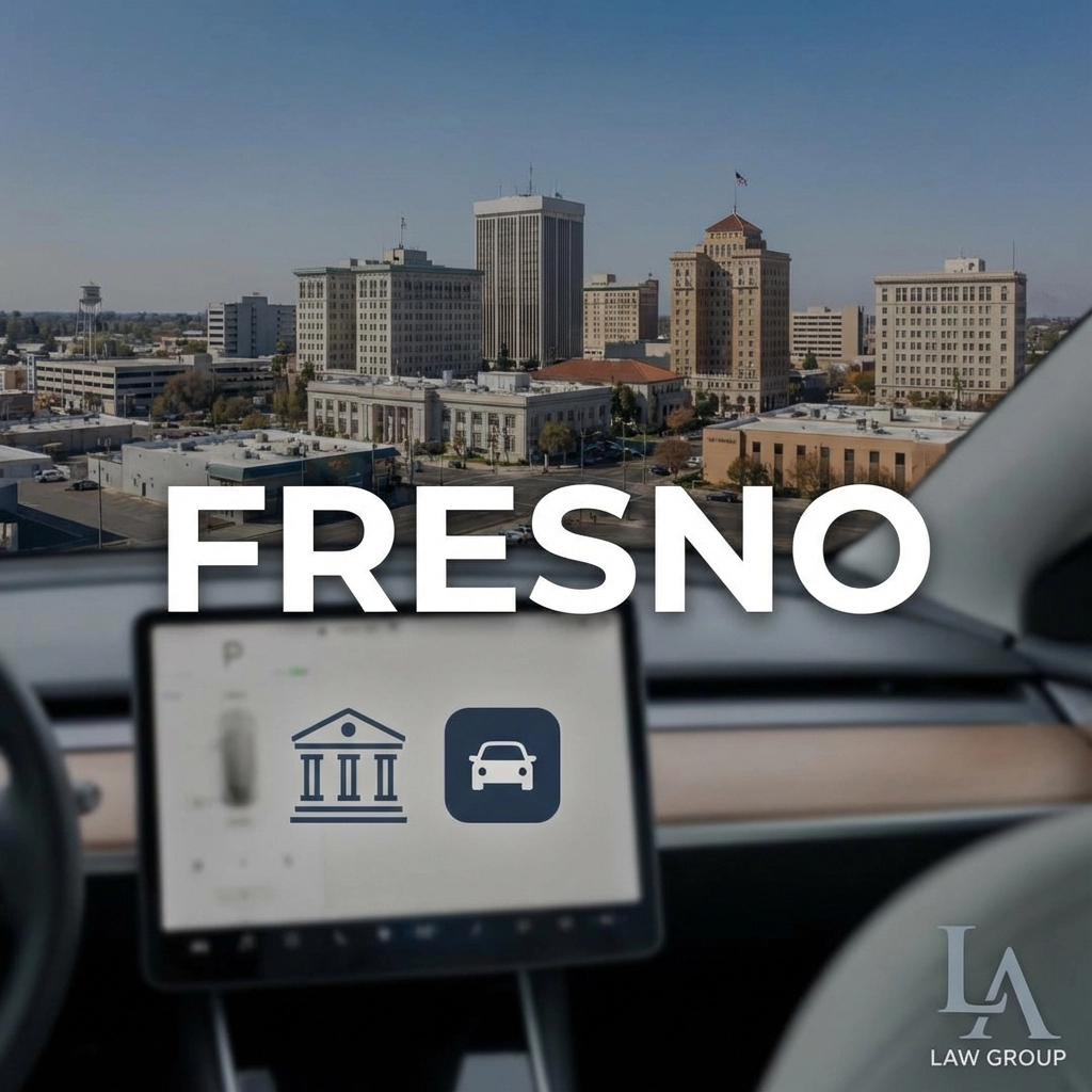 Abogado de Accidentes de Rideshare en Fresno: Uber, Lyft, Indemnizaciones (Contenido Competencia)
