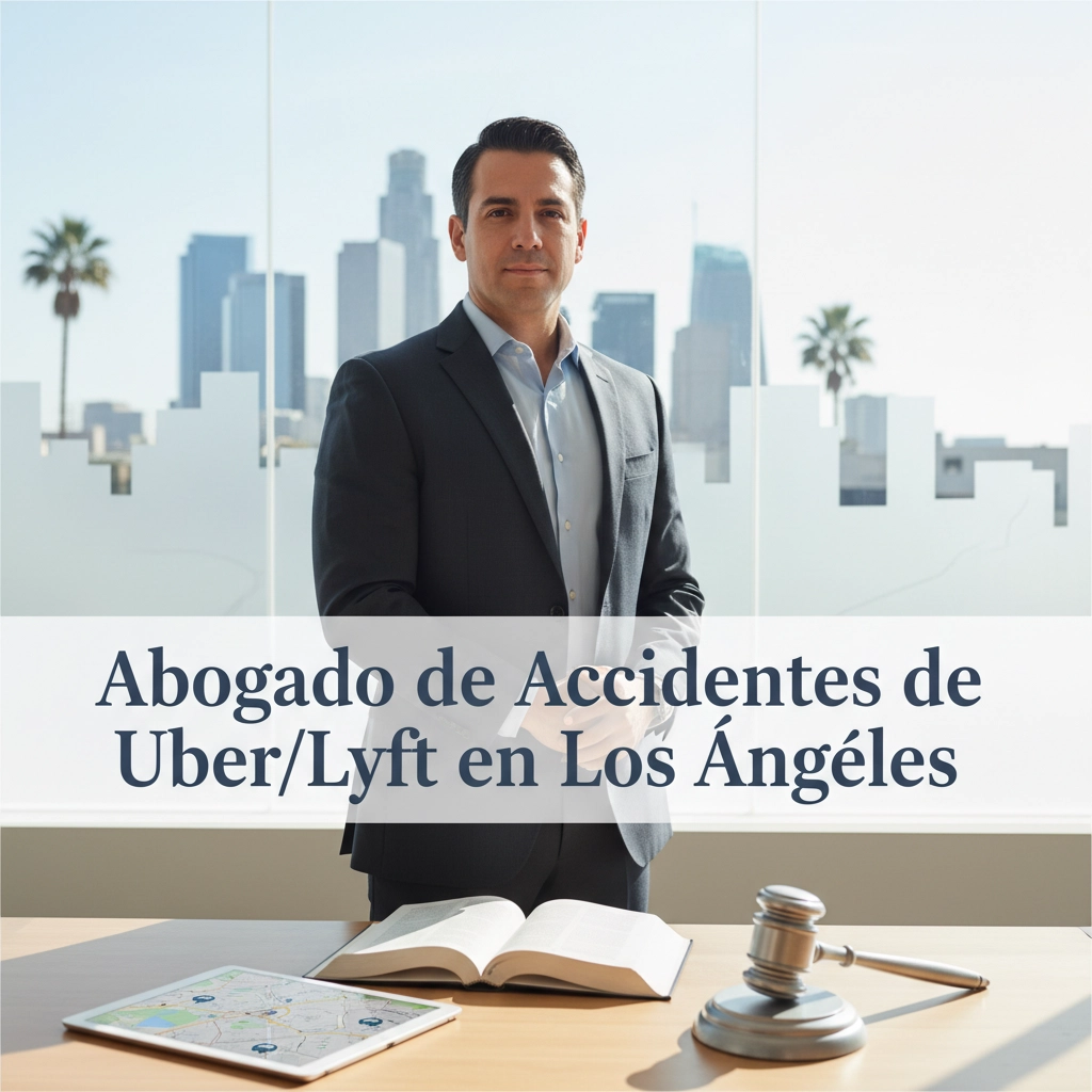 Abogado de Accidentes de Uber/Lyft en Los Ángeles