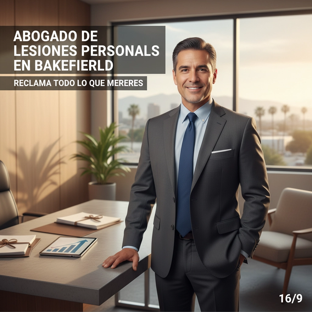 Abogado de Lesiones Personales en Bakersfield: Reclama Todo lo que Mereces