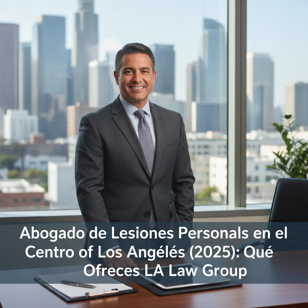 Abogado de Lesiones Personales en el Centro de Los Ángeles (2025): Qué Ofrece LA Law Group
