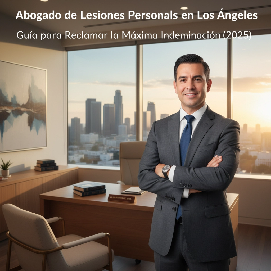 Abogado de Lesiones Personales en Los Ángeles: Guía para Reclamar la Máxima Indemnización (2025)