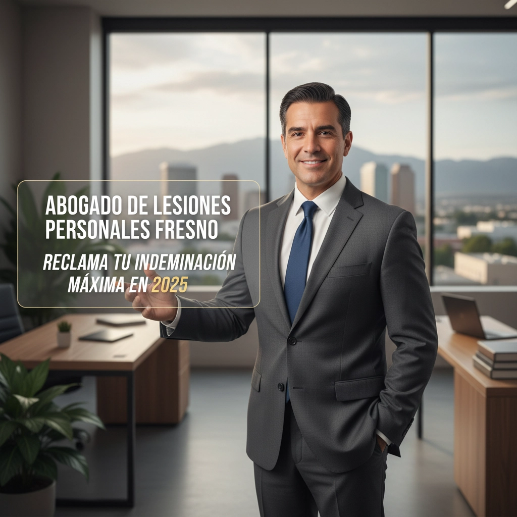 Abogado de Lesiones Personales Fresno: Reclama tu Indemnización Máxima en 2025