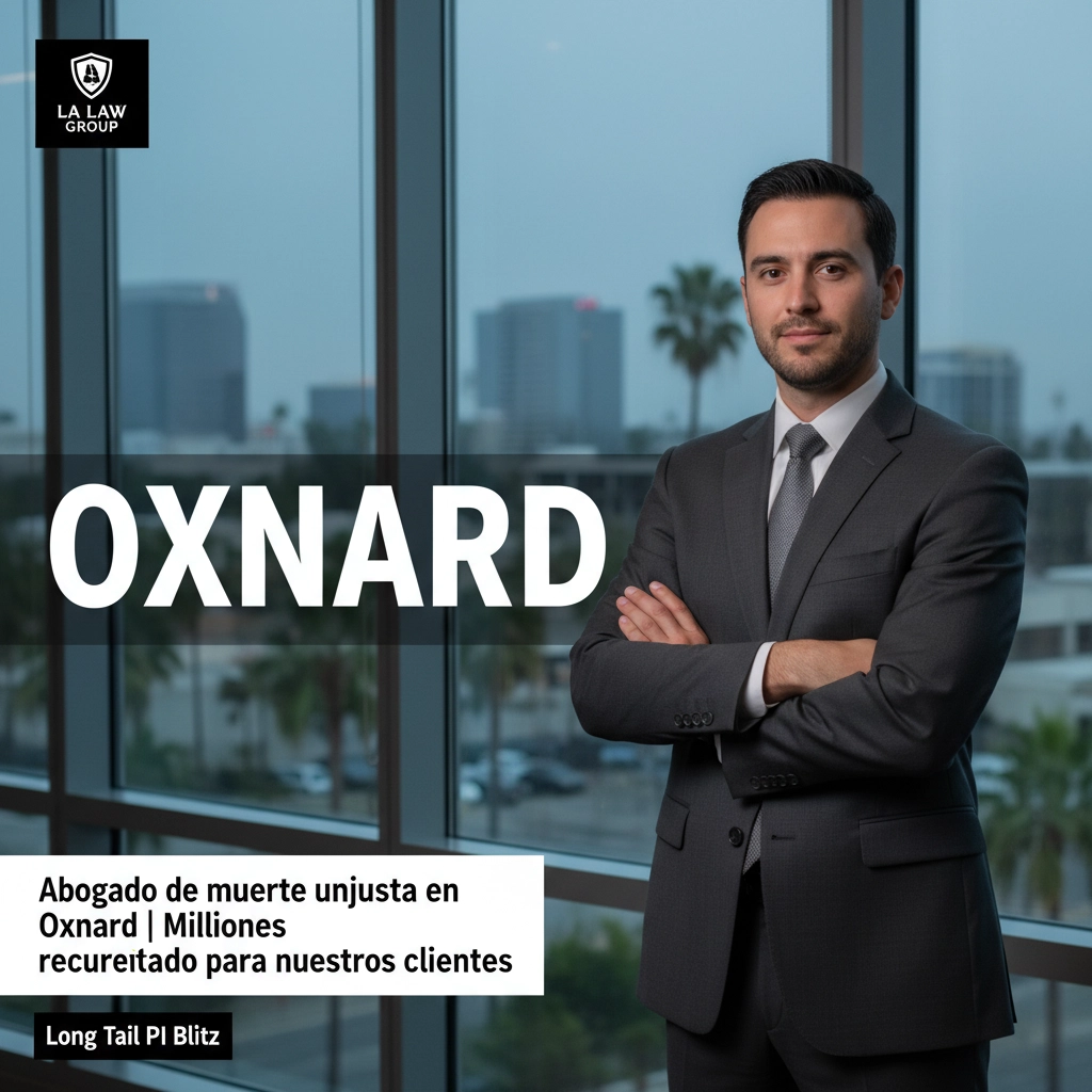 Abogado de muerte injusta en Oxnard - Millones recuperados para nuestros clientes | Long Tail PI Blitz