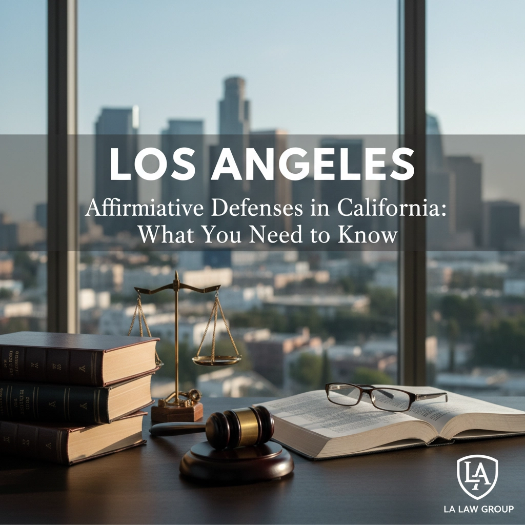 Affirmative Defenses in California: What You Need to Know