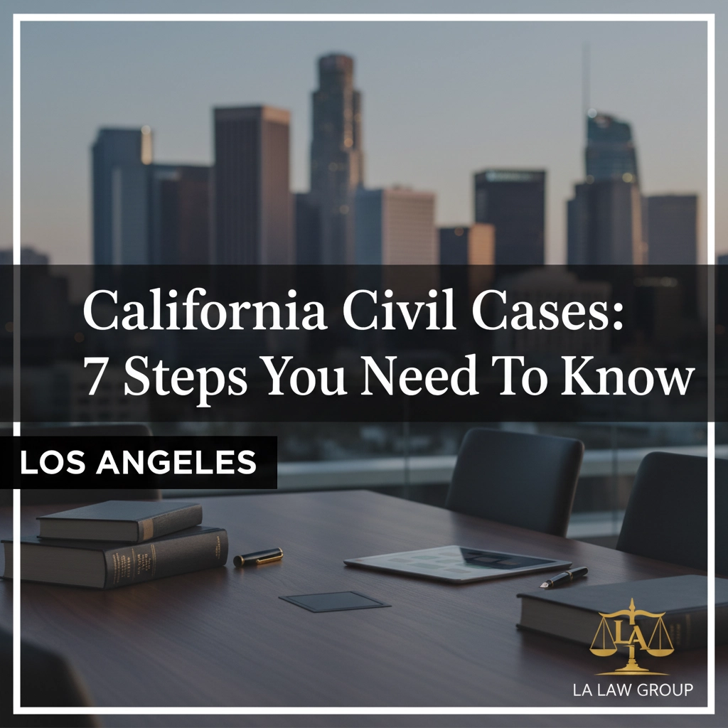 California Civil Cases: 7 Steps You Need To Know