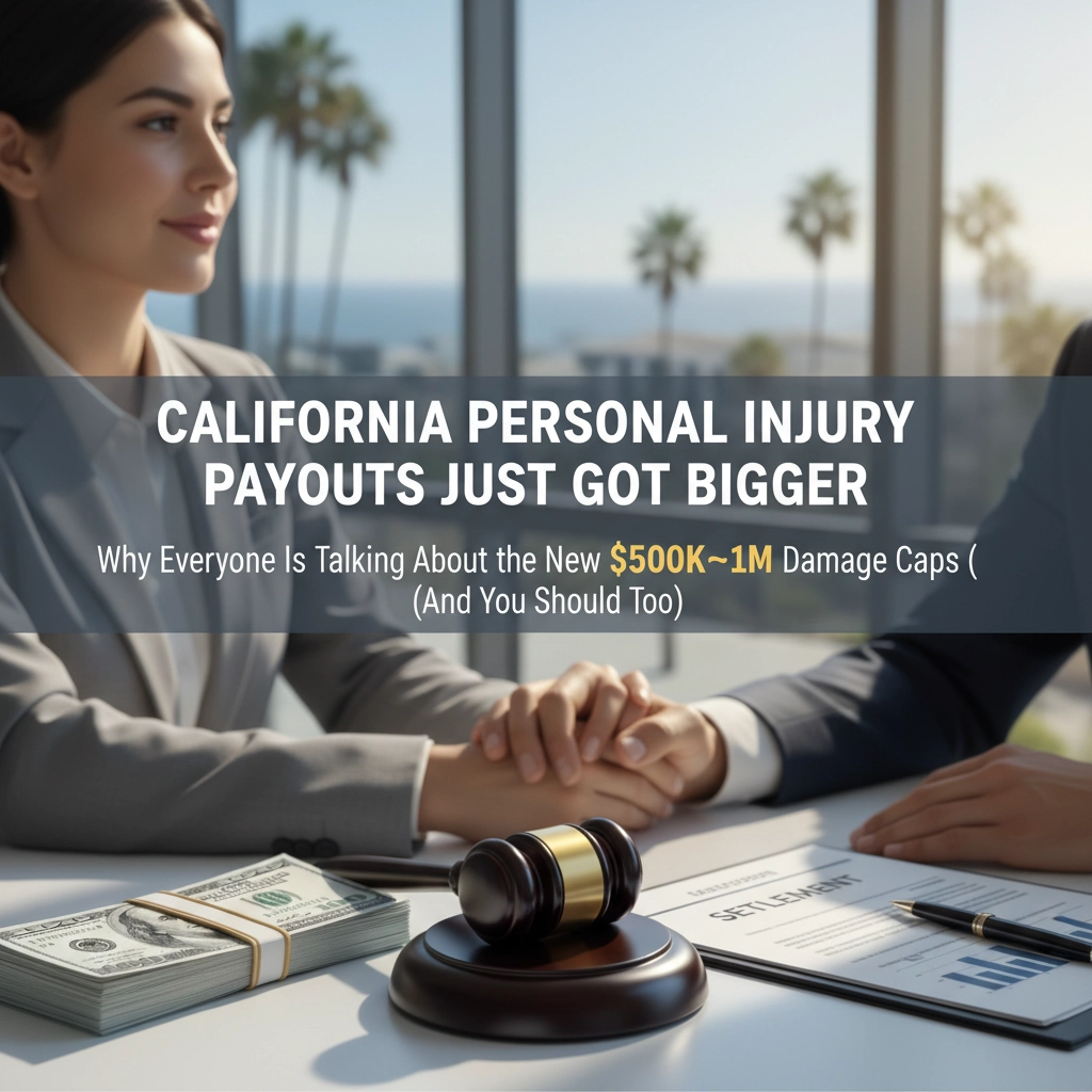California Personal Injury Payouts Just Got Bigger: Why Everyone Is Talking About the New $500K-$1M Damage Caps (And You Should Too)