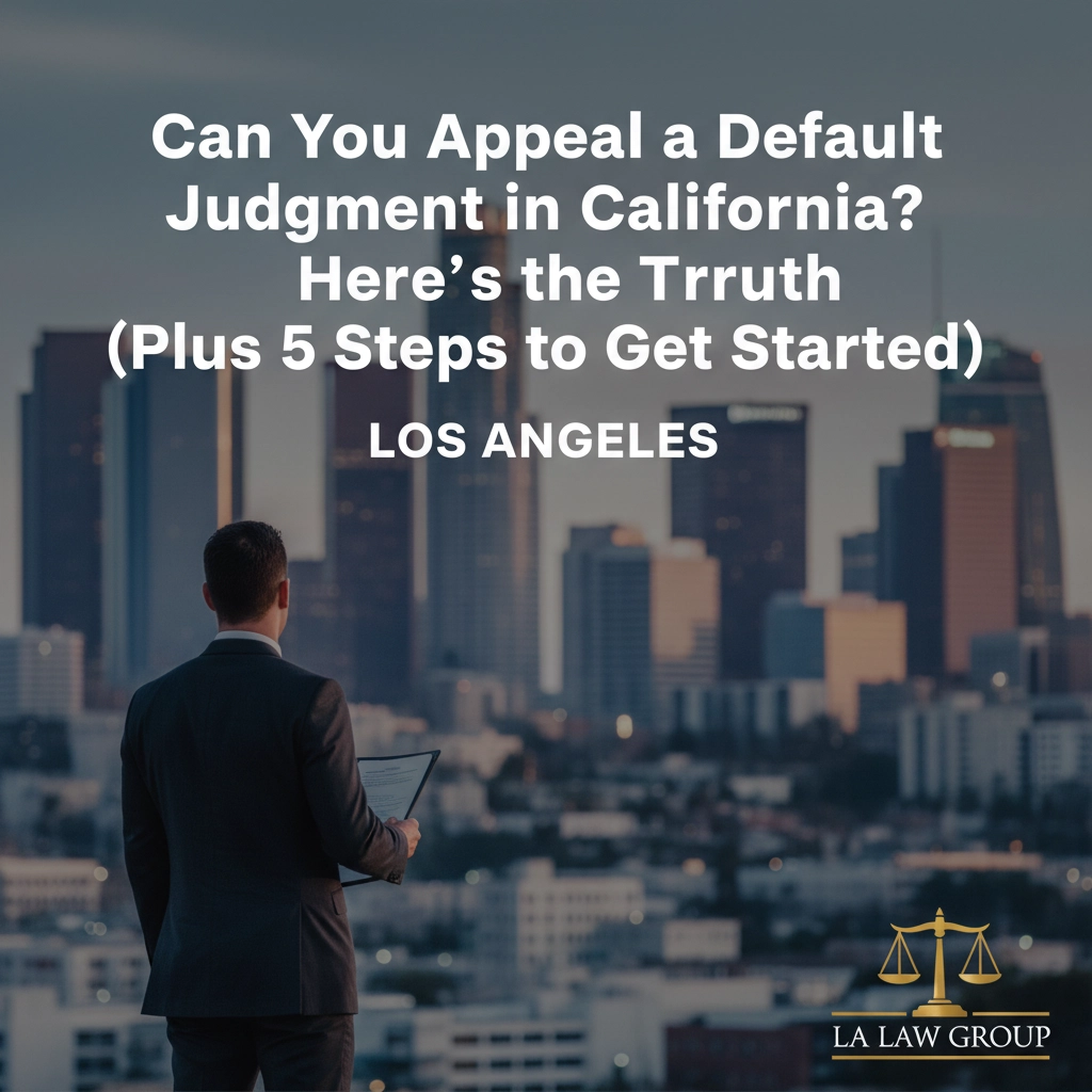 Can You Appeal a Default Judgment in California? Here's the Truth (Plus 5 Steps to Get Started)