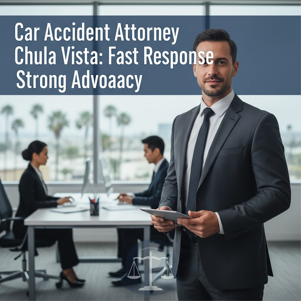 Car Accident Attorney Chula Vista: Fast Response, Strong Advocacy