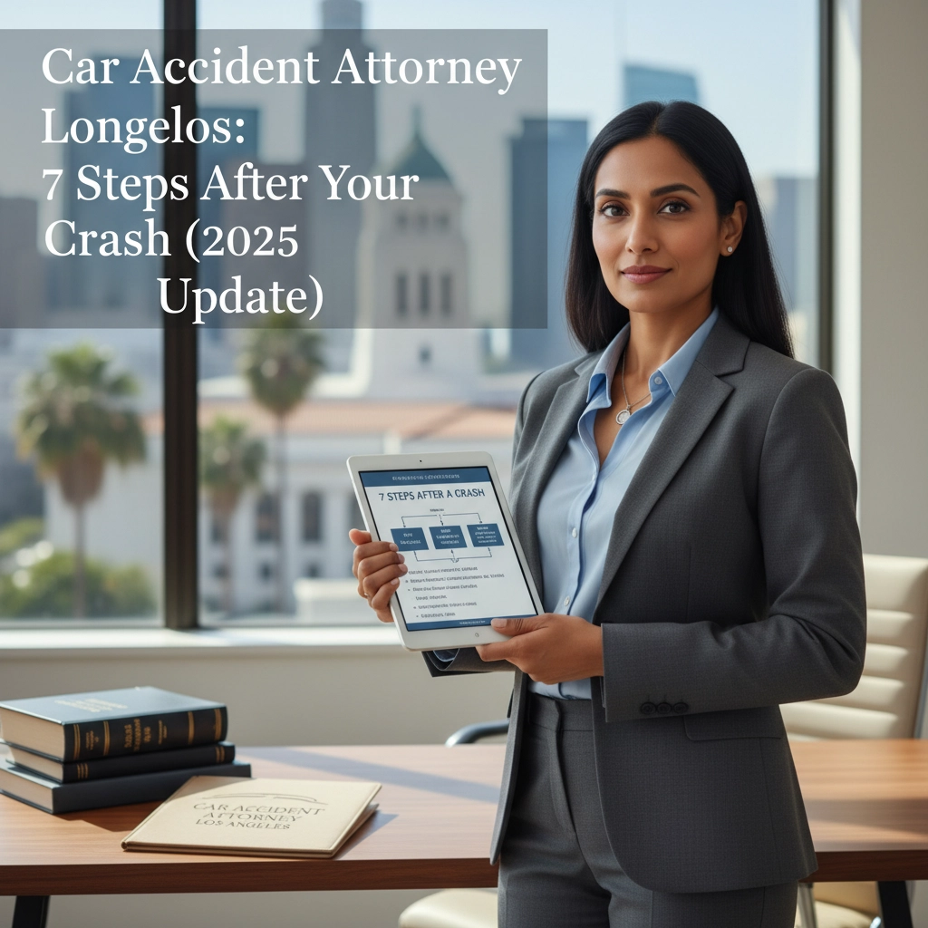 Car Accident Attorney Los Angeles: 7 Steps After Your Crash (2025 Update)