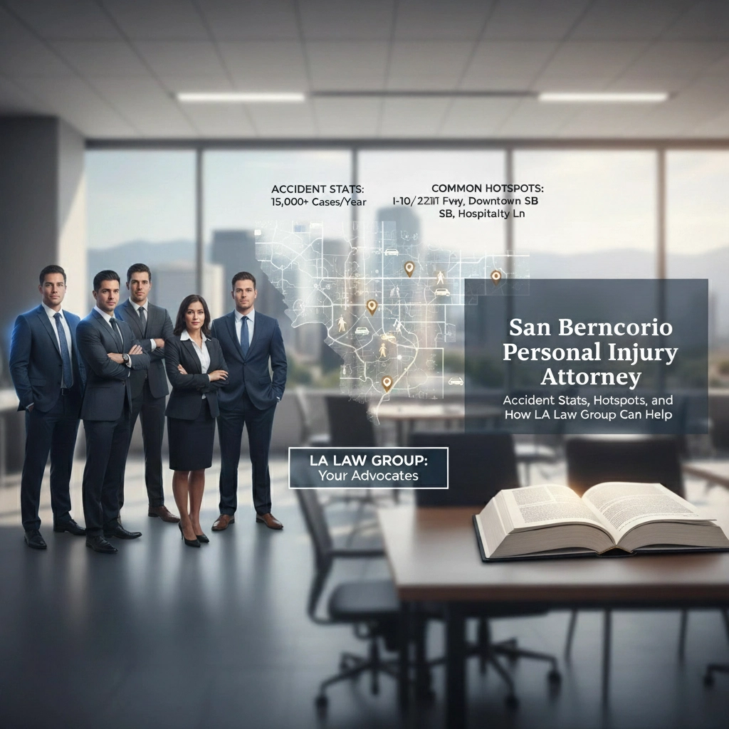 [DRAFT] San Bernardino Personal Injury Attorney: Accident Stats, Hotspots, and How LA Law Group Can Help