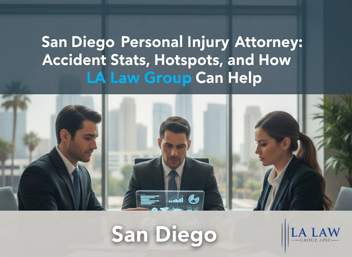 [DRAFT] San Diego Personal Injury Attorney: Accident Stats, Hotspots, and How LA Law Group Can Help