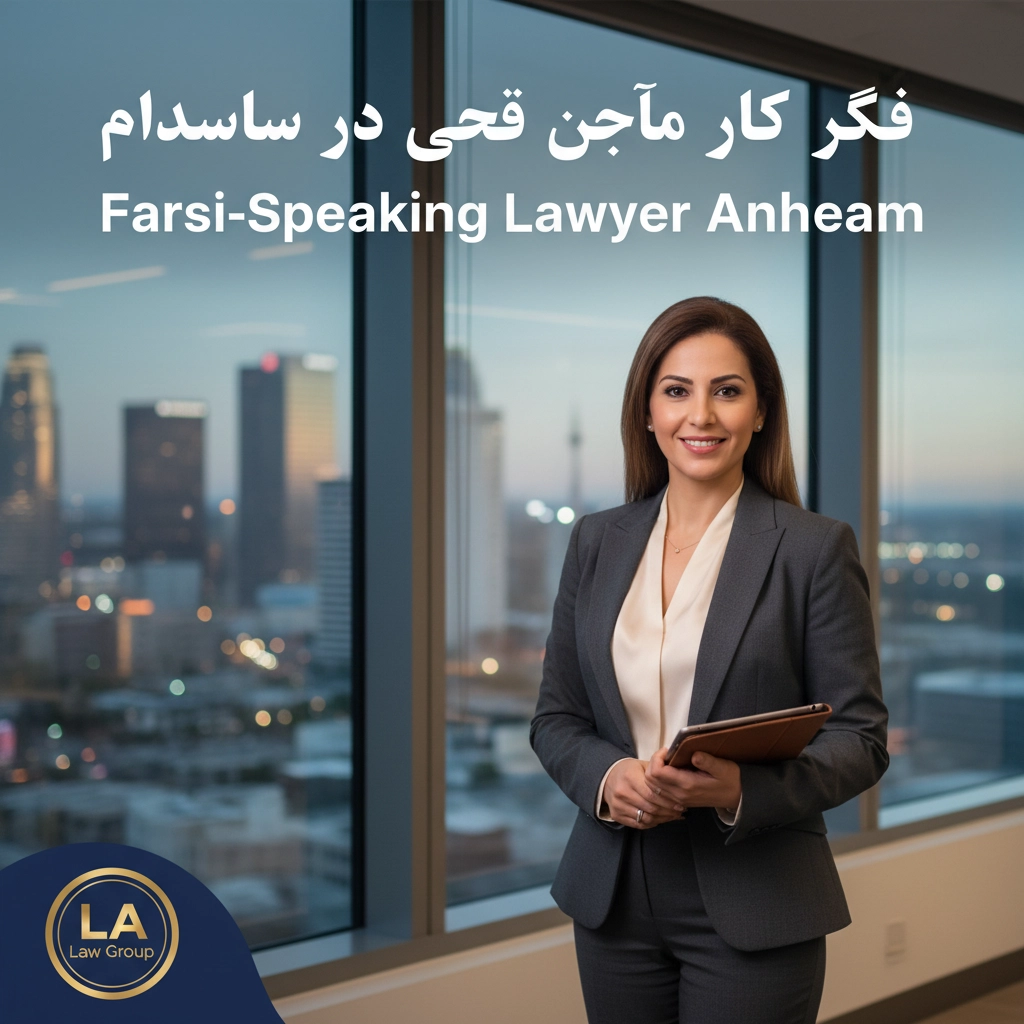 وکیل فارسی زبان در آناهایم | Farsi-Speaking Lawyer Anaheim