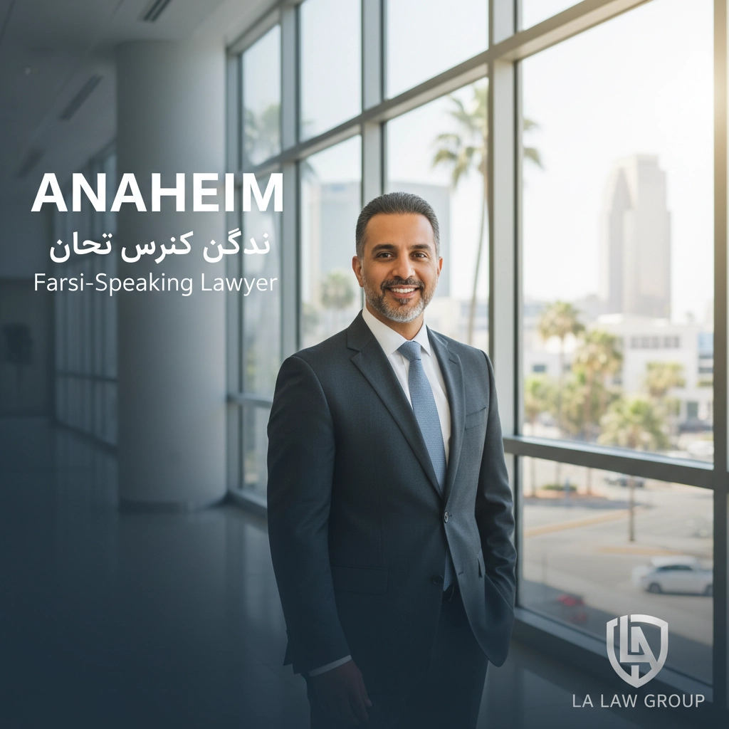 وکیل فارسی زبان در آناهیم | Farsi-Speaking Lawyer Anaheim
