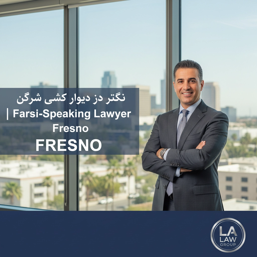 وکیل فارسی زبان در فرزنو | Farsi-Speaking Lawyer Fresno