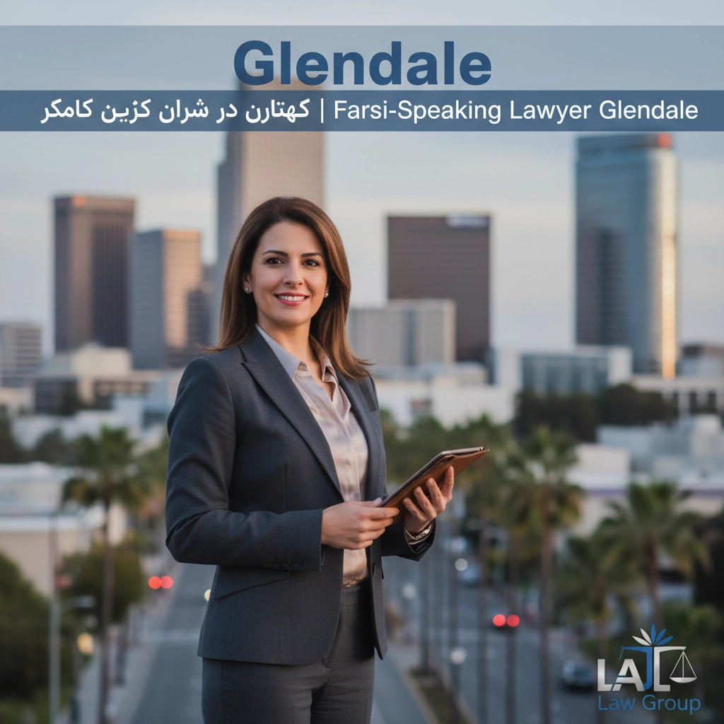 وکیل فارسی زبان در گلندل | Farsi-Speaking Lawyer Glendale