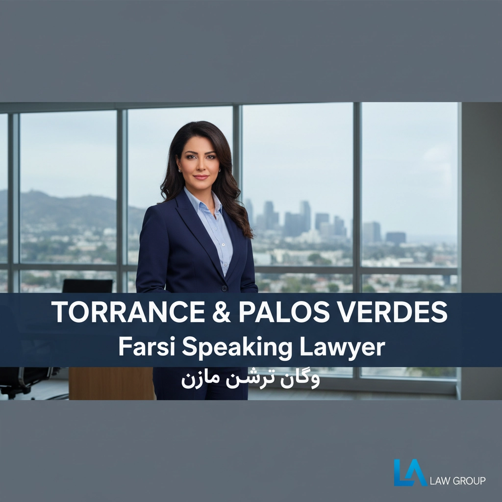 Farsi Speaking Lawyer in Torrance & Palos Verdes (وکیل فارسی زبان در تورانس و پالوس وردس)
