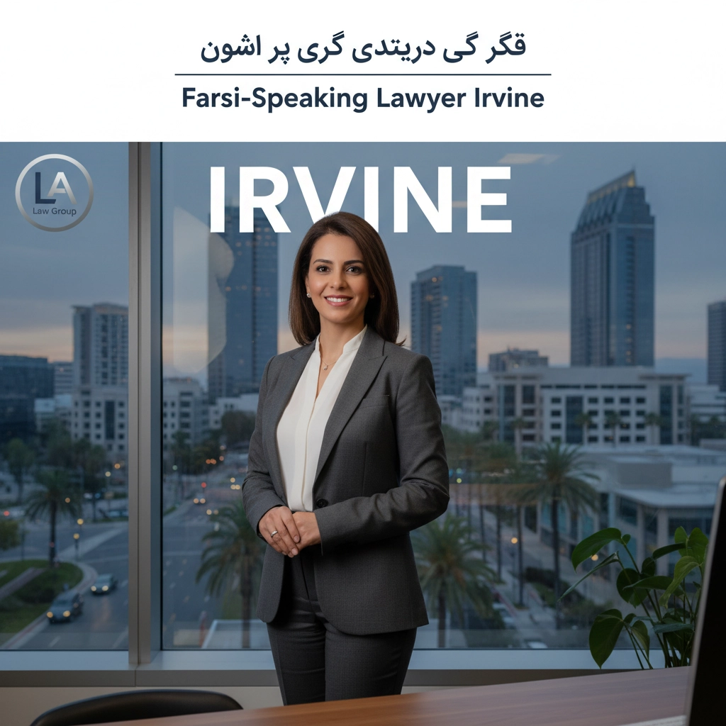 وکیل فارسی زبان در ایروین | Farsi-Speaking Lawyer Irvine