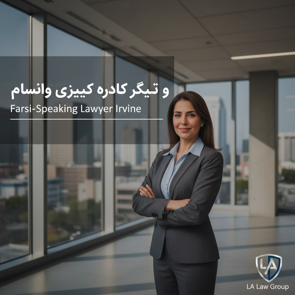 وکیل فارسی زبان در ایرواین | Farsi-Speaking Lawyer Irvine