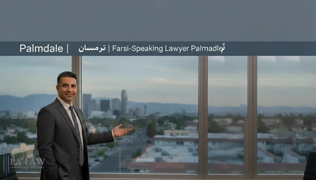 وکیل فارسی زبان در پالم دیل | Farsi-Speaking Lawyer Palmdale