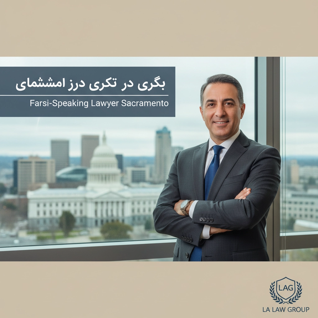 وکیل فارسی زبان در سکرامنتو | Farsi-Speaking Lawyer Sacramento