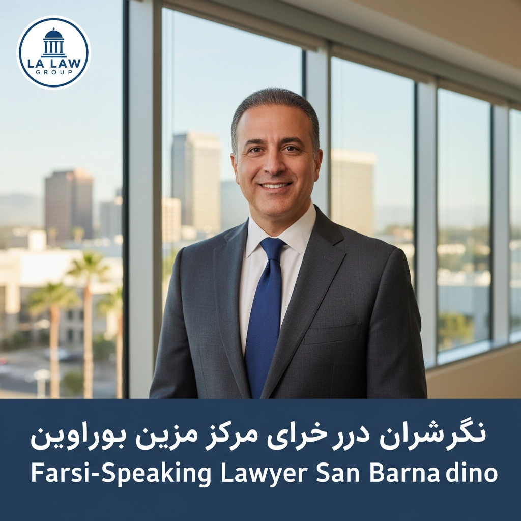 وکیل فارسی زبان در سن برناردینو | Farsi-Speaking Lawyer San Bernardino