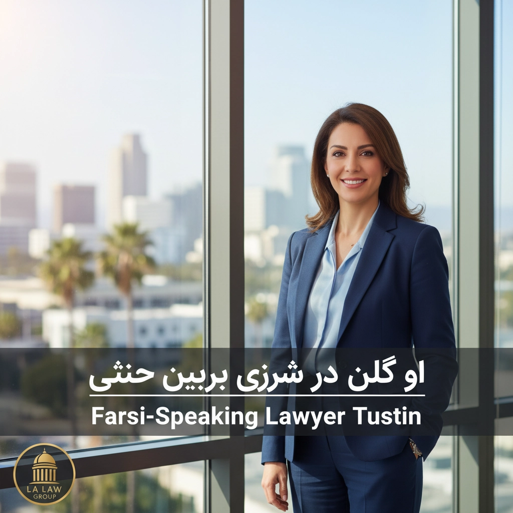 وکیل فارسی زبان در توسین | Farsi-Speaking Lawyer Tustin
