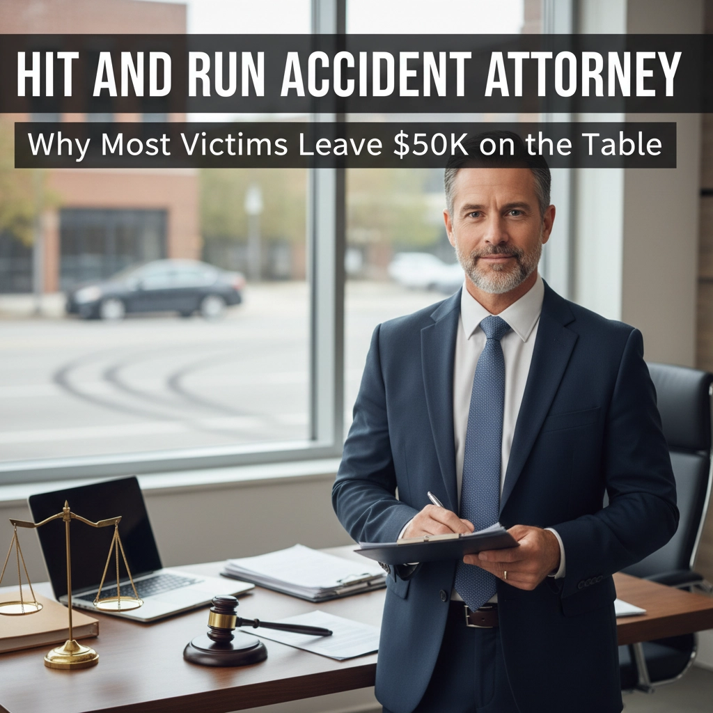 Hit and Run Accident Attorney: Why Most Victims Leave $50K on the Table