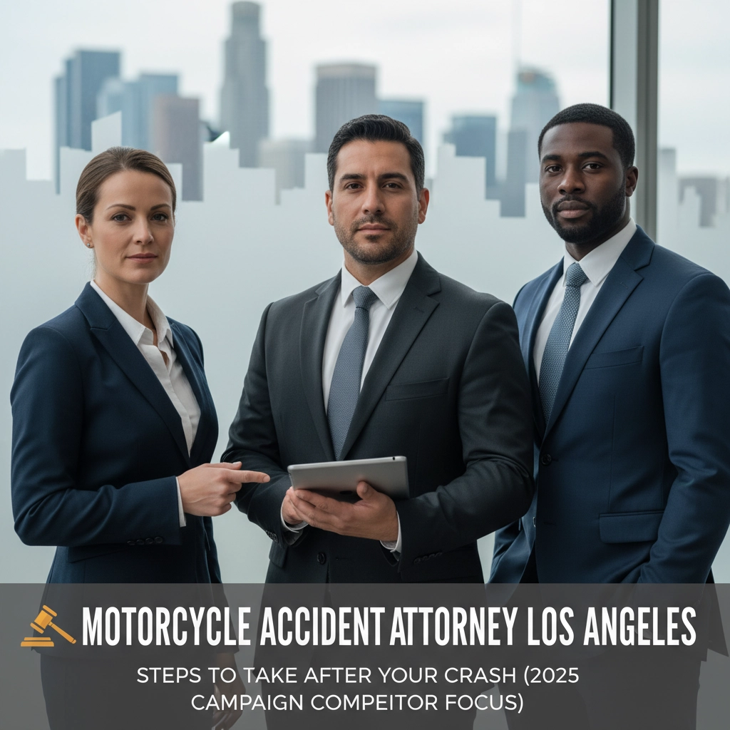 Motorcycle Accident Attorney Los Angeles: Steps to Take After Your Crash (2025 Campaign Competitor Focus)