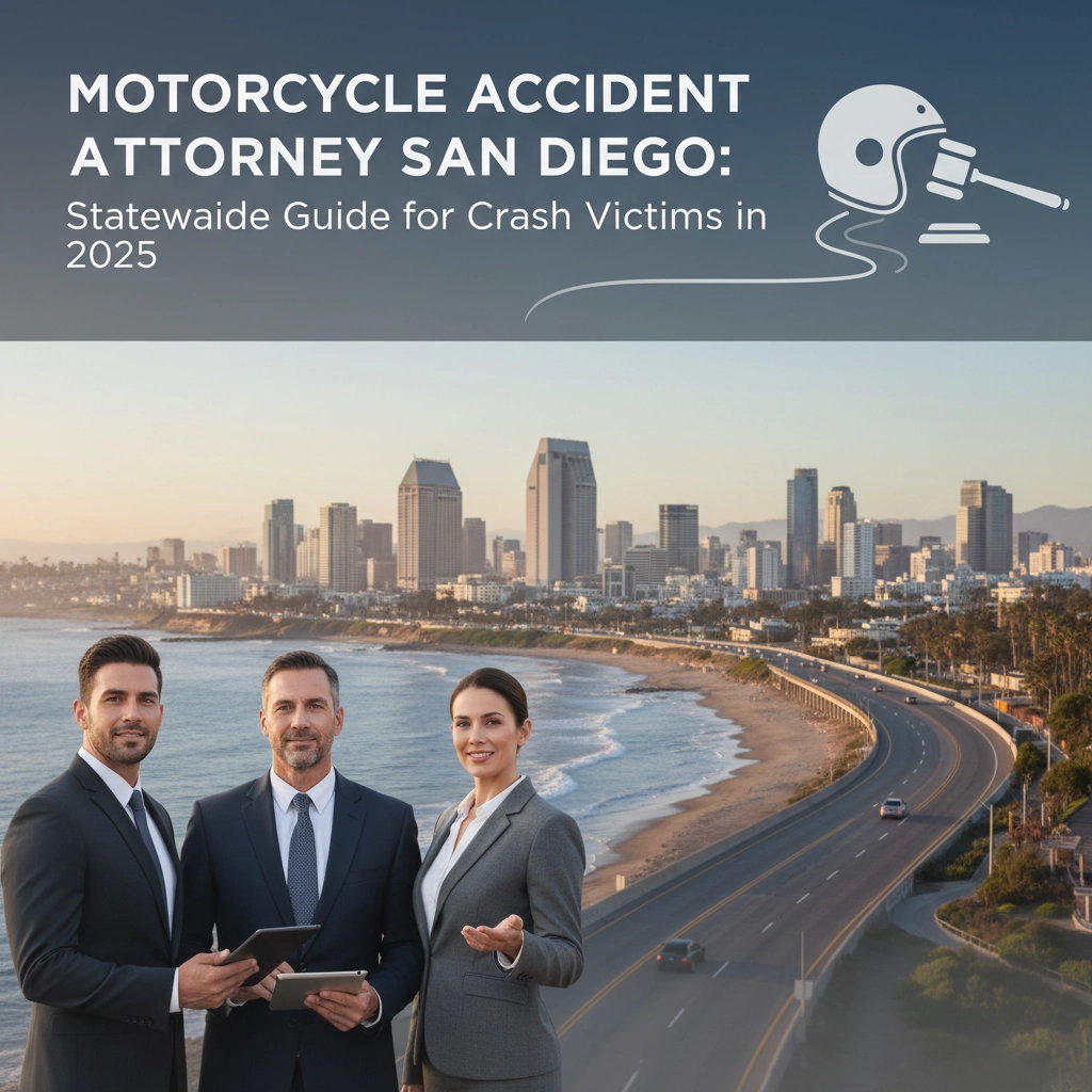 Motorcycle Accident Attorney San Diego: Statewide Guide for Crash Victims in 2025