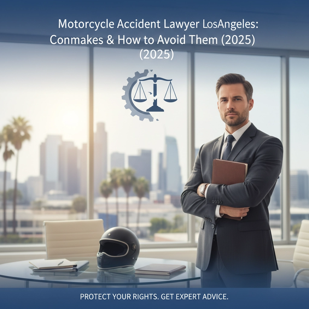 Motorcycle Accident Lawyer Los Angeles: Common Mistakes & How to Avoid Them (2025)