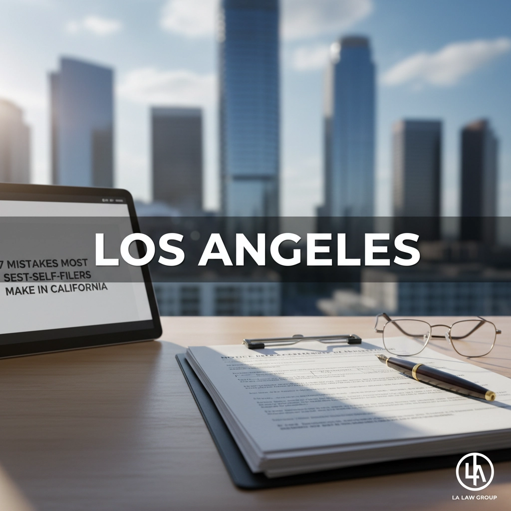 Notice of Acknowledgment of Receipt (POS-015): 7 Mistakes Most Self-Filers Make in California