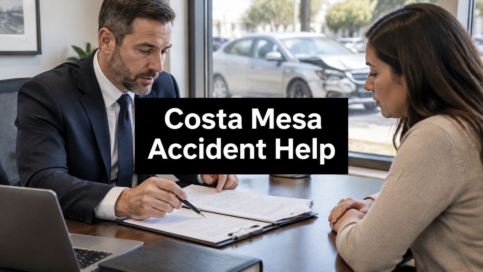 Accident Attorney Costa Mesa: What to Do and How to Choose